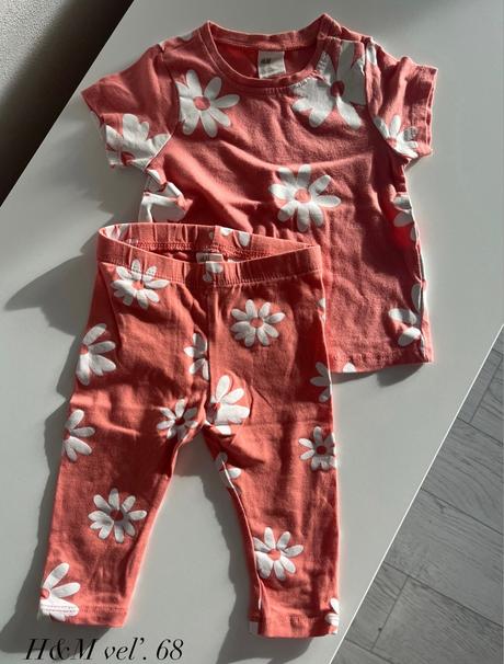 H&m set / legíny a tričko, h&m,68