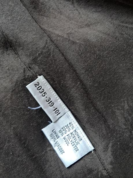 Dámsky hnedý kabát, 38