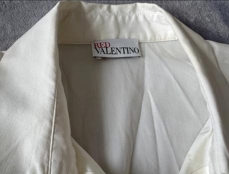 Red valentino košla s volánom, l