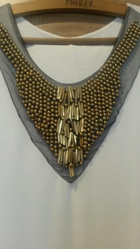 Biele šifónové šaty, m