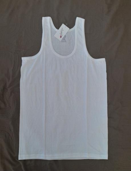 Balenie pánskych bavlnených tielok, xxl