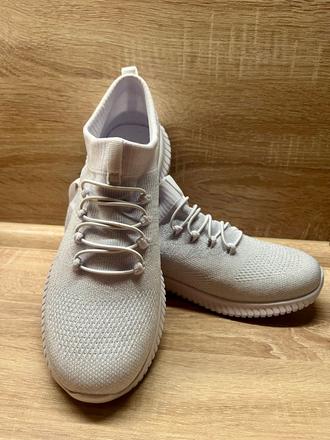 Nove damske biele tenisky slip on 42, graceland,42
