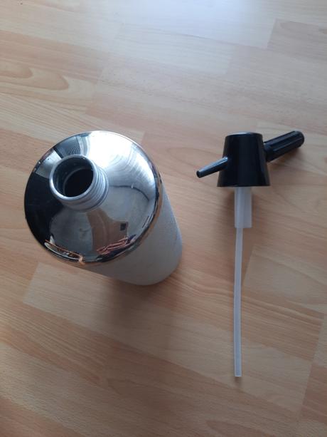 Sifónová fľaša-retro výrobník sódy, 