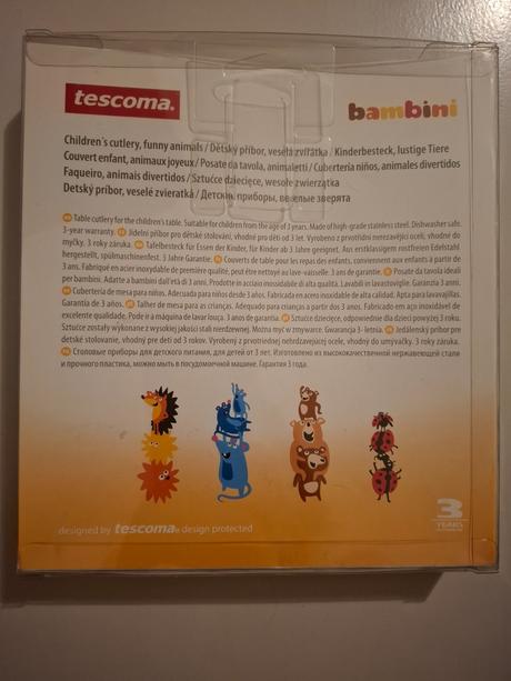 Detský príbor tescoma, 