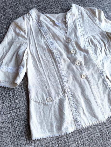 Ľanové letné sako, xxxl