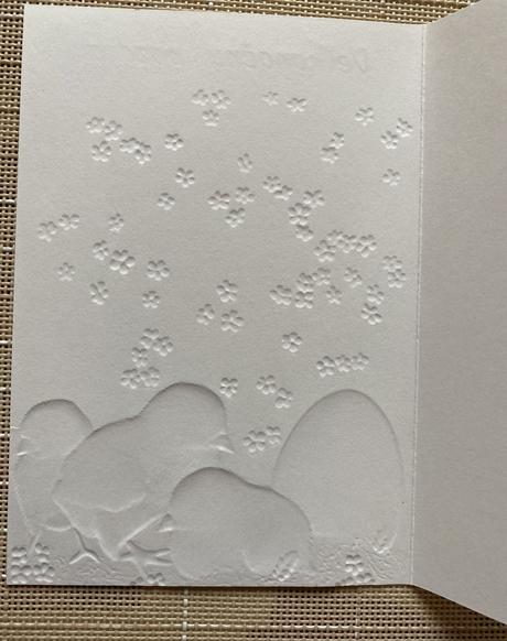 Veľkonočný pozdrav s 3d efektom + obálka, 