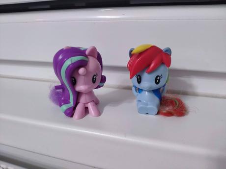 2x my little pony cca 8 cm,