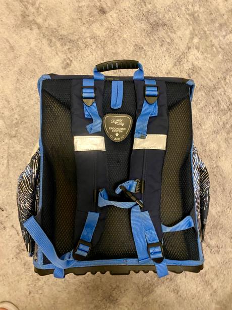 Školská ergonomická taška pre prvákov rey bag,