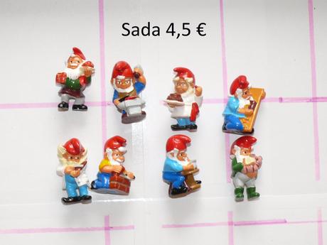 Sada trpaslíkov kinder nemecko, 