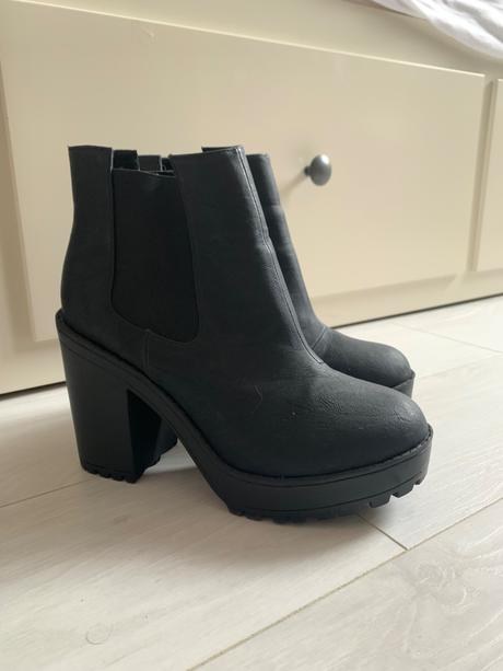 Topanky na hrubom opatku, h&m,38