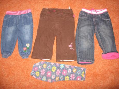 Kvietkové teplučké legíny, 80