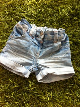 Riflové krátke nohavice, next,104