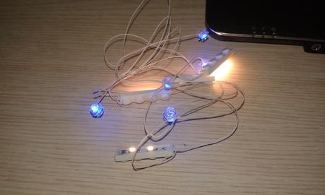 Lego svetielka na usb, 