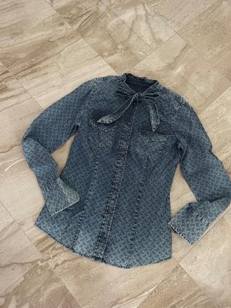 Dámska rifľová košeľa gas, s