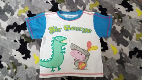 Tričko s prasiatkom peppa, george,98