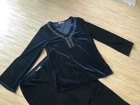 Krásna zamatová suprava, bonmarché,40