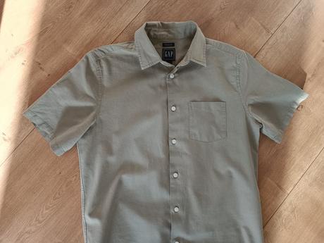 Ľanovo bavlnená košeľa v xs, gap,xs