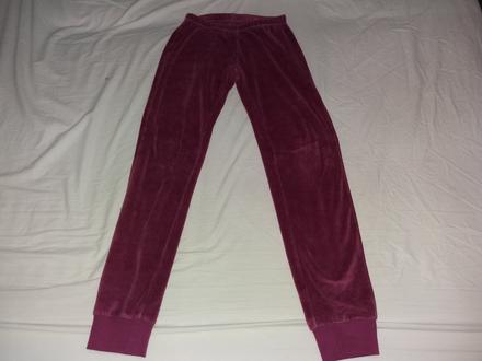 Sametové dievčenské tepláky č. 146, 146