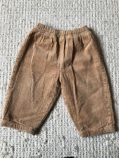 Menčestrové podšité nohavice, 92