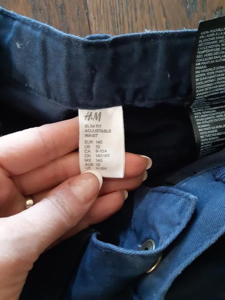 Nohavice, h&m,140
