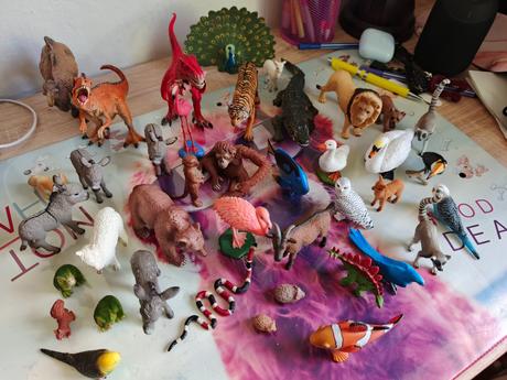 Zvieratá schleich a mojo,