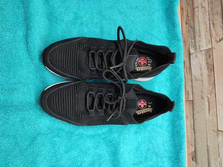 Rieker 38 - dámske čierne sneakersy s membránou, rieker,38