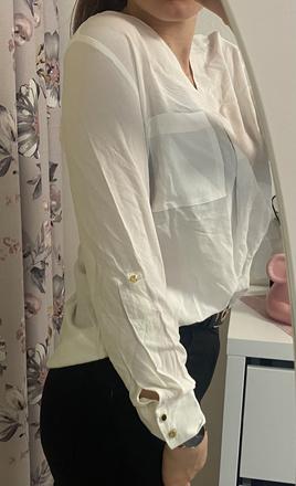 Hladká oversize košeľa, sinsay,s