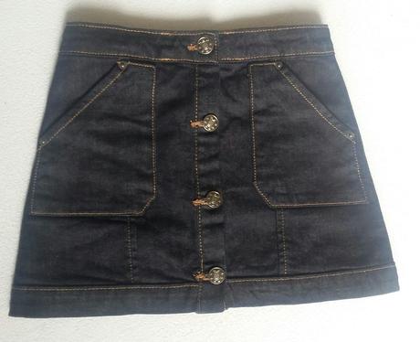 Riflová sukňa, 110