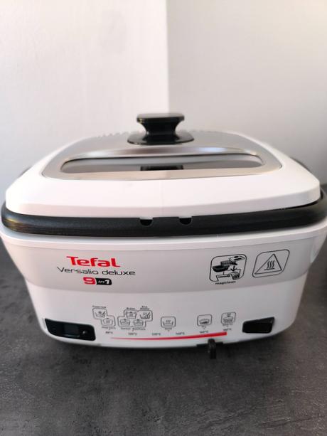 Olejová fritéza tefal versalio deluxe 9v1, tefal