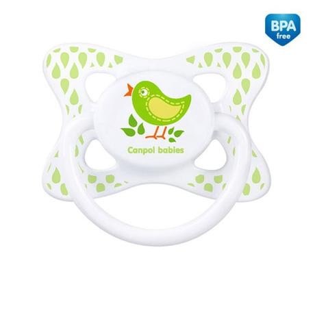 Latexový cumlík summertime vtáčik 0-6 mes., canpol babies