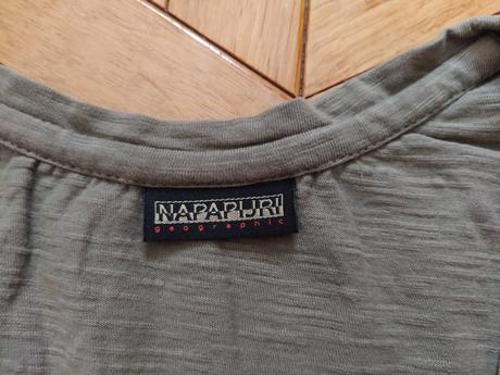 Olivovozelene tričko., napapijri,m