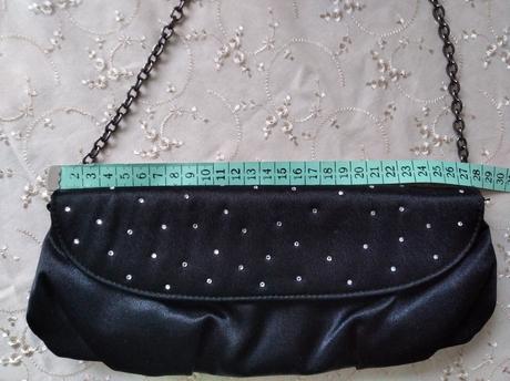 Čierna spoločenská kabelka,