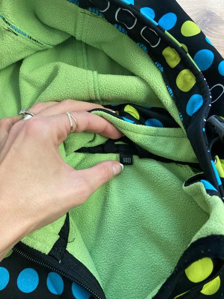 Prechodna softshellová bunda, 140