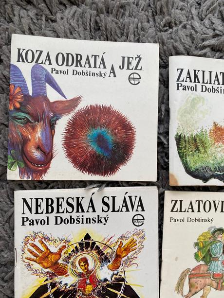 Krásne mini rozprávkové knižky pavol dobšinský,