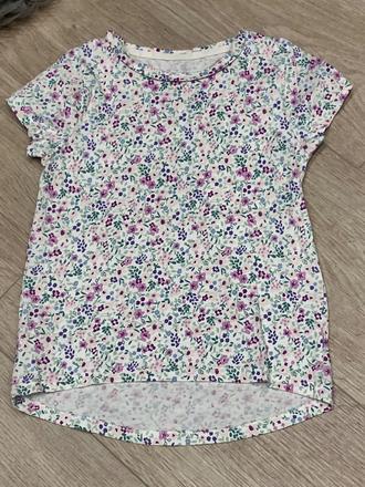 Dievčenské kvetované tričko (4-5r.), f&f,104