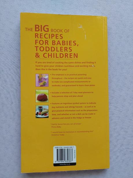 Kniha zdravých receptov pre bábätká a malé deti,