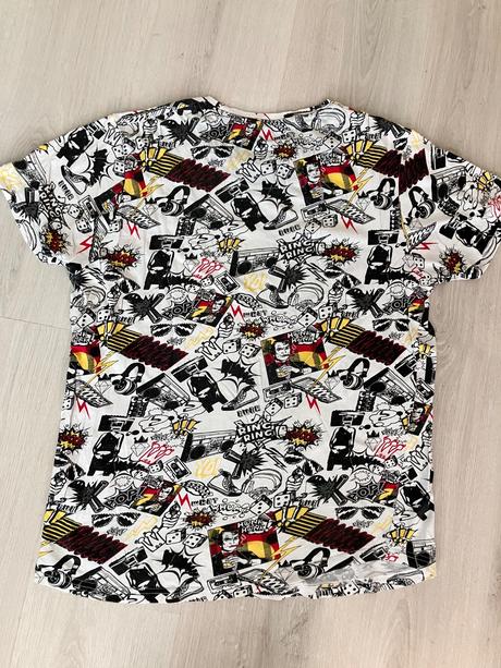 Vzorované tričko s krátkym rukávom brave soul, m