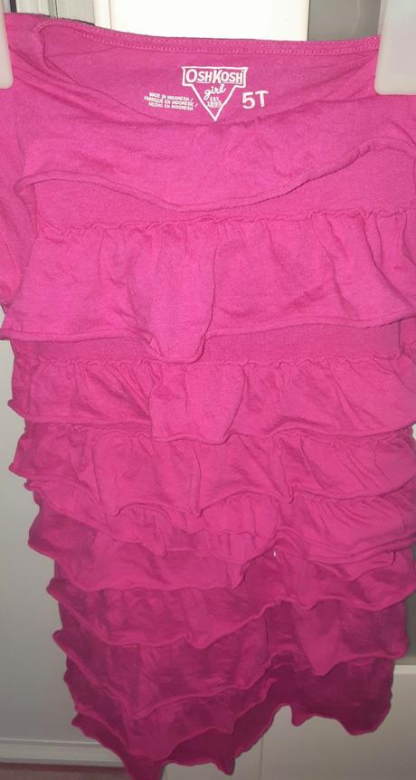 Šaty s volanmi,pošta zdarma, oshkosh,116