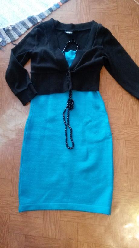 Šaty zimné bez rukávov, m