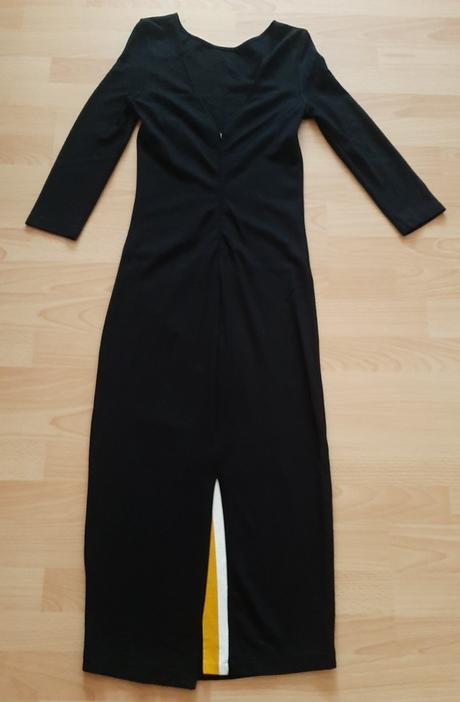 Čierne dlhé šaty, zara,m