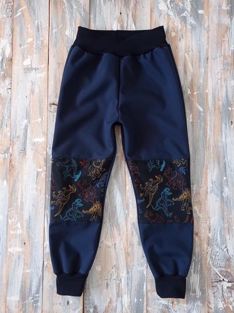 Zimné softshellové nohavice c, 68 - 140