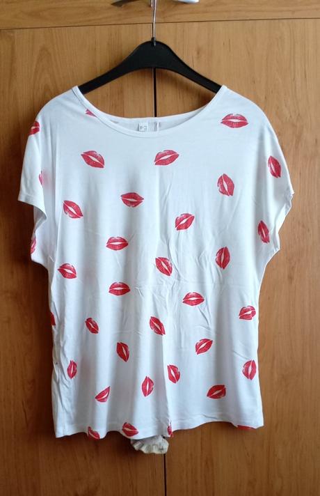 Biele tričko  "cmuk", bonprix,42