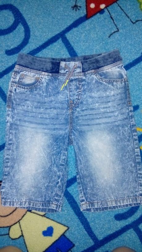 Kratke riflove nohavice, 128