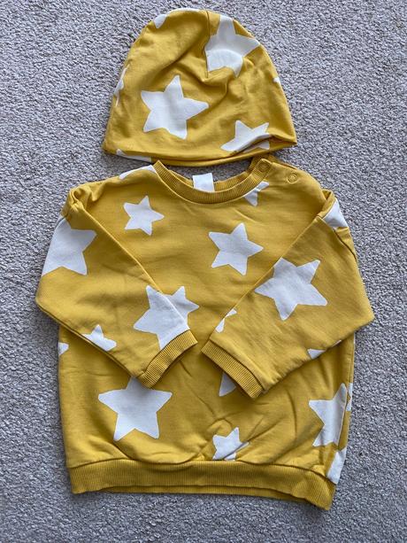 Mikina s ciapkou, h&m,80