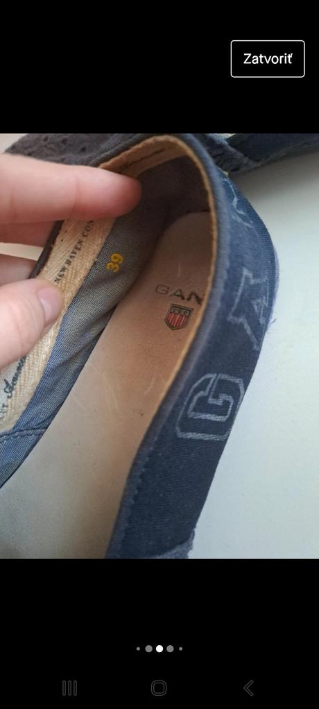 Espadrilky gant, gant,39