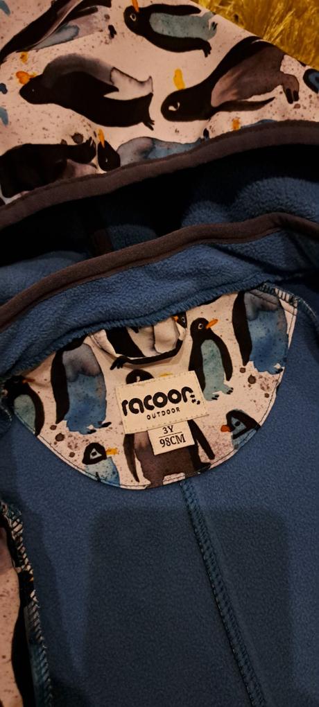Softshelový overal racoon, 98