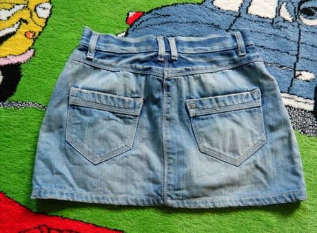 Dievčenská riflova sukňa, 140