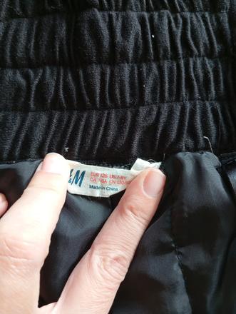 Čierne oteplovačky h&m veľ. 128, h&m,128