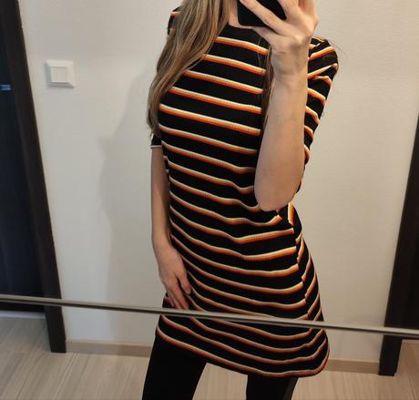 Bershka pásikavé šaty, bershka,s