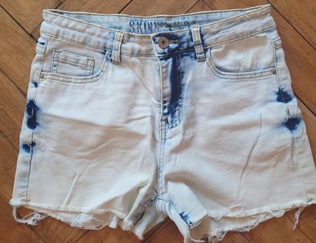 Dievčenské riflové kraťasy, 164